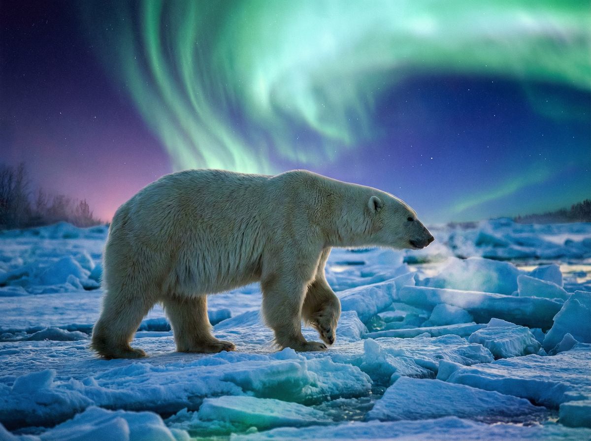 网红北极熊视频